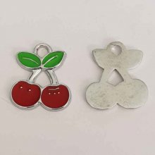 Cherry charm N°01 x 5 stycken.