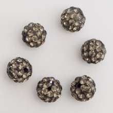 10 mm shamballa stil harts pärla N°01