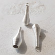 Spiralformad kotte N°11 Silver.