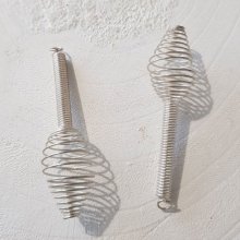 Spiralformad kotte N°12 Silver.