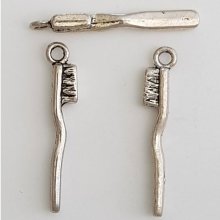 Tandborste Charm N°01 Silver