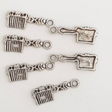 Frisörkam charm N°04-02 Set med 6 stycken