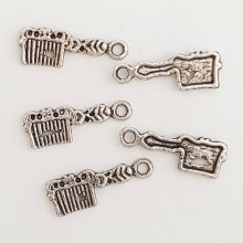 Frisörkam charm N°04-03 Set med 5 stycken
