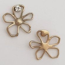 Blomma charm metall N°057