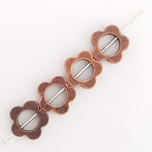Flower Charm Metal N°033 koppar
