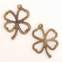Flower Charm Metal N°117 Brons