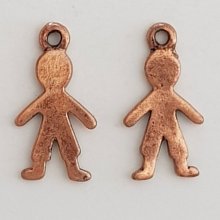 Childrens Charm N°49 pojke koppar
