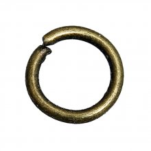 20 öppna kopplingsringar 05 mm brons