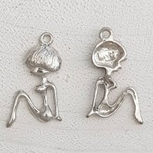 Barn charm N°50 Girl Silver