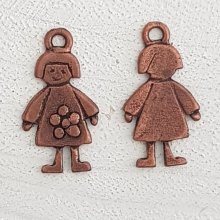 Charm Child N°55 flicka brons