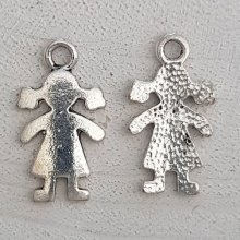Barn charm N°56 Girl Silver