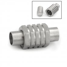 Magnetlås i rostfritt stål 05 mm Silver N°01