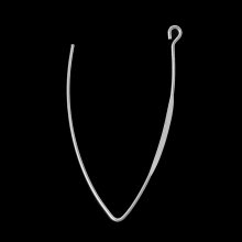 Furcula style örhängehållare Silver N°01 x 10 par