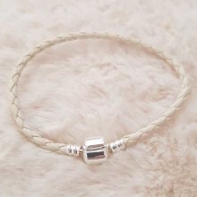 Europeiskt klipparmband vanligt 01 från 15 till 23 cm elfenben