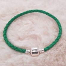 Europeiskt klipparmband vanligt 01 FRÅN 15 TILL 23 CM grönt