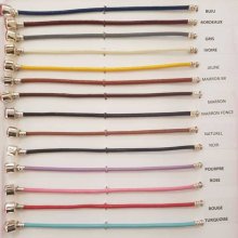 European Clip Armband Plain 01 FRÅN 15 TILL 23 CM Grå