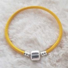 Europeiskt klipparmband vanligt 01 från 15 till 23 cm gul