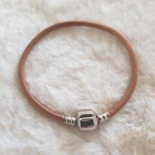 Europeiskt klipparmband vanligt 01 FRÅN 15 TILL 23 CM Naturligt