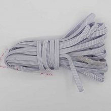 Platt mask elastisk 5 mm vit N°03 x 7,50 meter