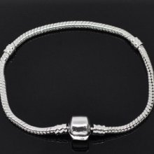 European Clip Armband 15cm Smooth lås