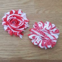 Blomma av fransigt tyg nr 62