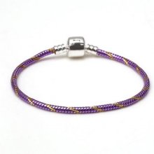 European Clip Armband 19 cm slät lås N°27-02