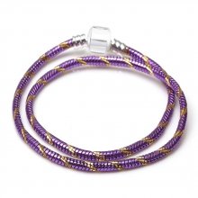 European Clip Armband 17 cm slät lås N°28-02