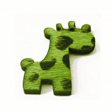 Giraffpäls Grön 26x34mm x 1