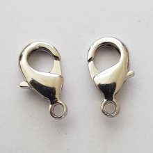 1 karbinhake 15 x 08 mm Aged Silver
