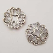 Charm Diverse N°018 Silver Flower