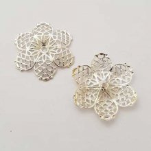 Charm Diverse N°019 Silver Flower