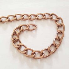 1 meter platt kedja N°01 18 x 12 mm