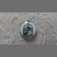 rund glas cabochon 25mm fåglar 004 