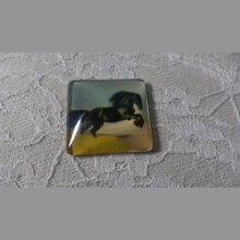 fyrkantig glascabochon 30mm 029 