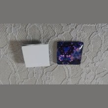 fyrkantig glascabochon 25mm 034 