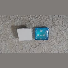 fyrkantig glascabochon 25mm 024 