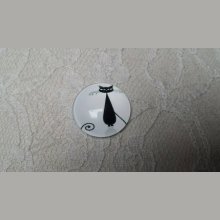 glas cabochon rund 20mm cat 004 