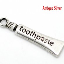 Tandkräm Tube Charm Silver