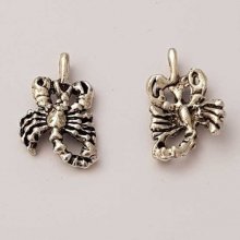 Stjärntecken charm Scorpio Silver Metal N°01