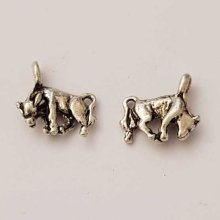 Stjärntecken charm Taurus Silver Metal N°01