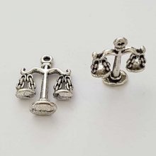 Stjärntecken charm Libra Silver Metal N°06