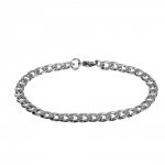 Armband N°04 i 304 rostfritt stål, 20,5 cm