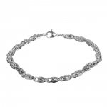 21,5 cm rostfritt stål armband N°06 i 304