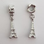 Eiffeltornet charm x 10 stycken