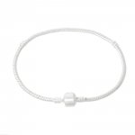 European Clip Armband 19cm slät lås