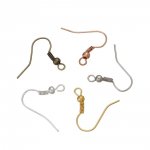Örhängehållare Hook N°23 Blandat x 125 par.