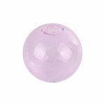 1 x 16 mm rund glaskula Rosa att fylla på