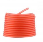 1 meter Pvc-hålig sladd 3 mm ljusröd