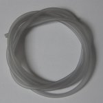 1 meter Pvc-hålig sladd 5 mm ljusgrå