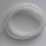 1 meter Pvc-hålig sladd 6,5 mm vit